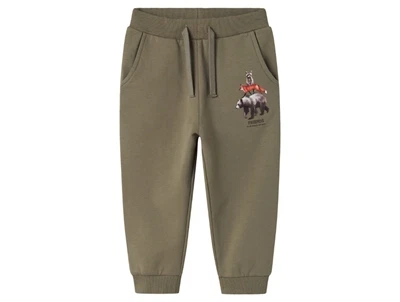 name it mini bukser mermaid med dyrevenner print forside