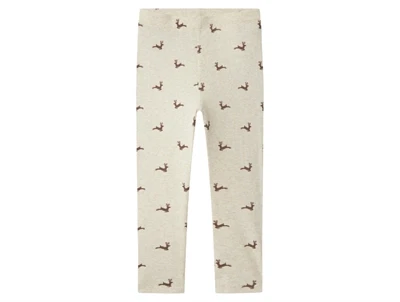 Name It leggings peyote melange med rensdyr print