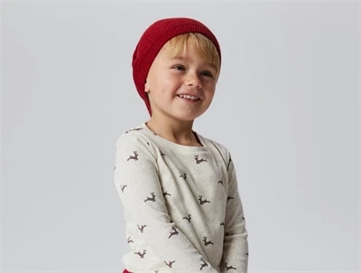 Name It bluse peyote melange med rensdyr print