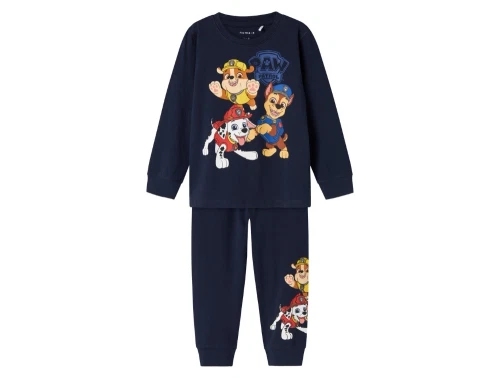 Name It MINI pyjamas i mørkeblå nuance med Paw Patrol print