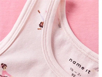 name it undertrøjer i lyserød nuance med ballerina print