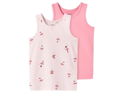 name it undertrøjer i lyserød nuance med ballerina print