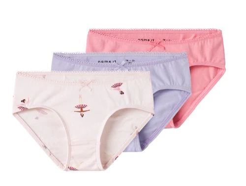 name it trusser i lyserøde og lilla nuancer med sløjfer