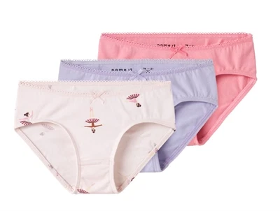 name it trusser i lyserøde og lilla nuancer med sløjfer