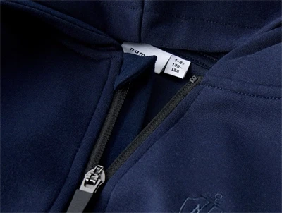 Name It hoodie navy blazer med lynlås