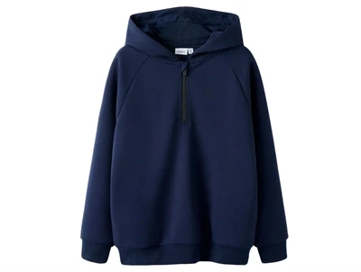 Name It hoodie navy blazer med lynlås