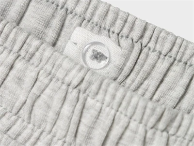 Name It sweatpants light grey melange med straight fit