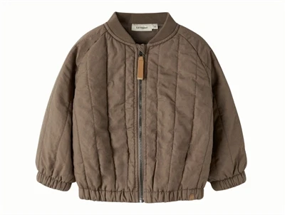 Lil' Atelier bomberjakke shitake med bibroderi