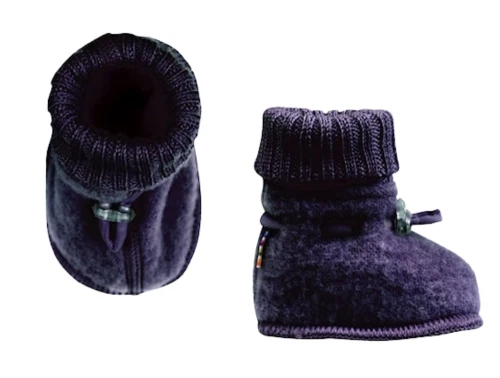Joha futter i mørkeblå uld med elastiklukning