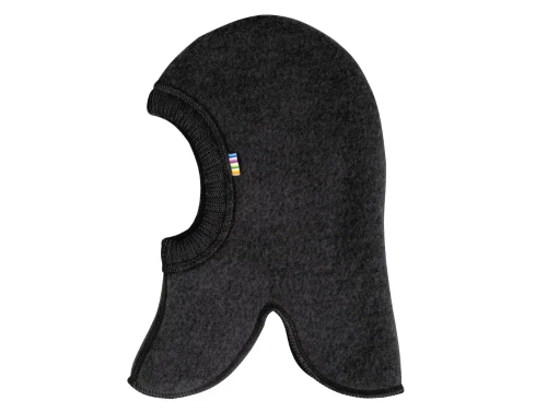 Joha elefanthue i sort uld med dobbelt lag