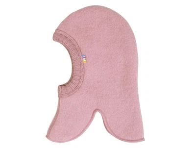 Joha elefanthue i rosa uld med dobbelt lag