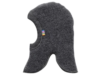 Joha elefanthue i mørkegrå uld med dobbelt lag