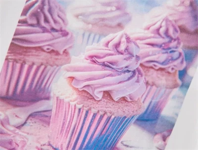 Name It t shirt i hvid med cupcake print