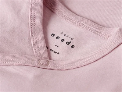 Name It BABY body burnished lilac med slå-om lukning  
