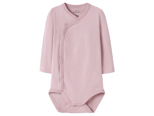 Name It BABY body burnished lilac med slå-om lukning  