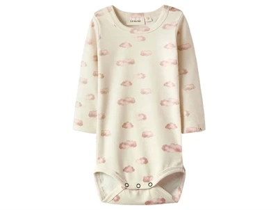 Lil' Atelier body turtledove pink cloud med skyprint