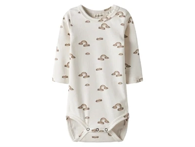 Lil Atelier body coconut milk med ribstruktur og trykknapper