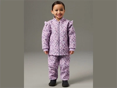 Name It termosæt i lilla nuance på barn