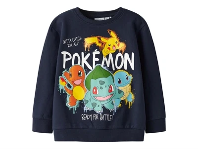 Name It sweatshirt navy blazer med Pokémon