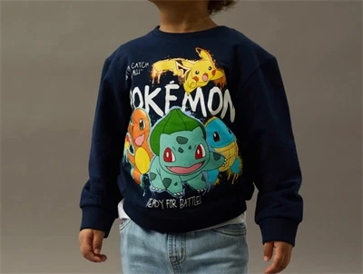 Name It sweatshirt navy blazer med Pokémon