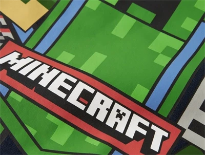 Name It sweatshirt navy blazer med Minecraft print