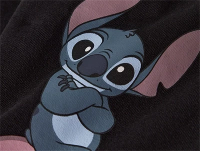 Name It pyjamas sort med Stitch print