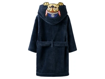 Bagside af Paw Patrol badekåbe med hætte fra Name It