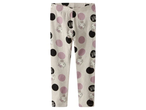 Name It leggings peyote melange med Hello Kitty print