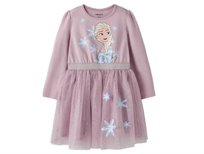 Name It Frozen kjole keepsake lilac med tyl