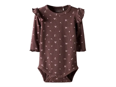 Name It body peppercorn med blomsterprint