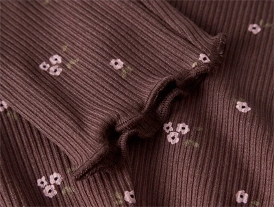 Name It leggings peppercorn med blomsterprint