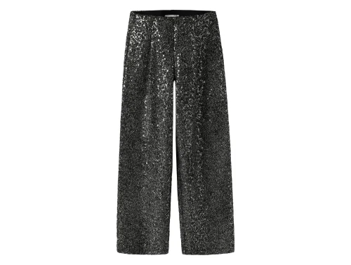 sorte bukser med pailletter fra Name It til børn