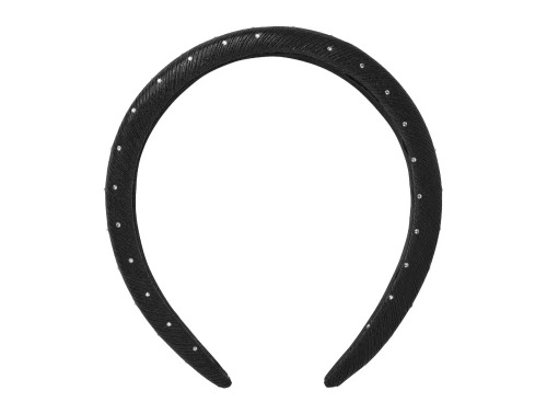 Name It hårbøjle Black med glitter og små sten