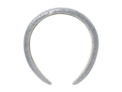 Name It hårbøjle Silver med glitter og små sten