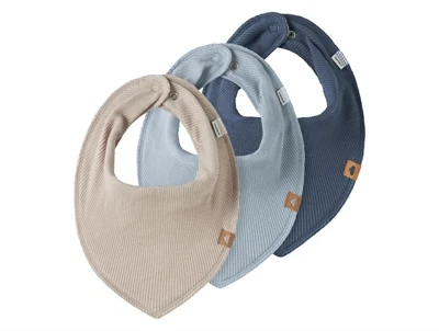 Name It rib savlesmæk i blå og beige nuancer 3-pak