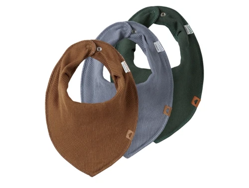 Name It Baby savlesmæk i garden topiary, tradewinds og rubber med ribstruktur 3-pak