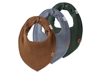 Name It Baby savlesmæk i garden topiary, tradewinds og rubber med ribstruktur 3-pak