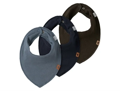 Name It savlesmække i flint stone, navy og delicioso rib 3-pak