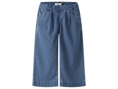 Name It jeans medium blue denim med brede ben