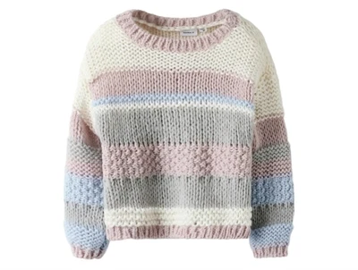 Name It striktrøje i farven windsurfer med striber foran