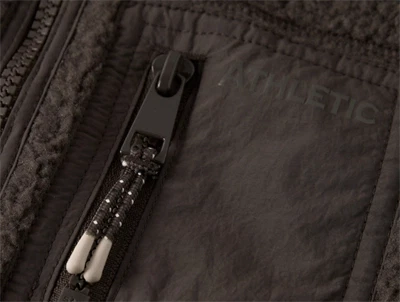 Name It teddyjakke med brystlomme og lynlås