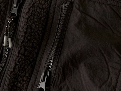 Name It teddyjakke i mørkebrun nuance med lynlåslomme detalje  