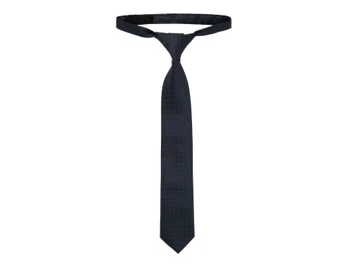 slips fra Name It i mørkeblå satin med velcrolukning