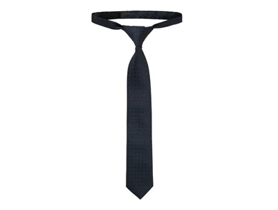 slips fra Name It i mørkeblå satin med velcrolukning