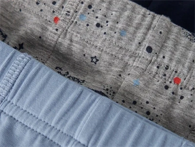 Name It boxershorts grey melange med rumprint 3-pak
