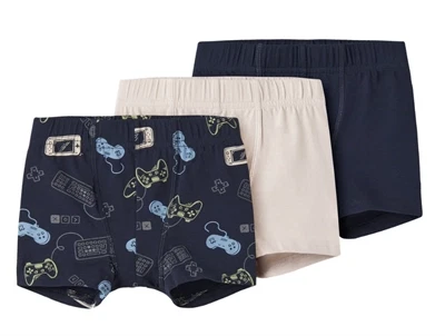 Name It boxershorts navy blazer 3-pak med gaming print