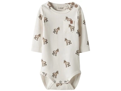 Lil' Atelier body coconut milk med æselprint
