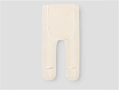 Lil\' Atelier BABY strømpebukser i turtledove med skridsikre dutter