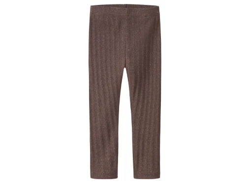 name it mini leggings peppercorn med glimmerstruktur forside