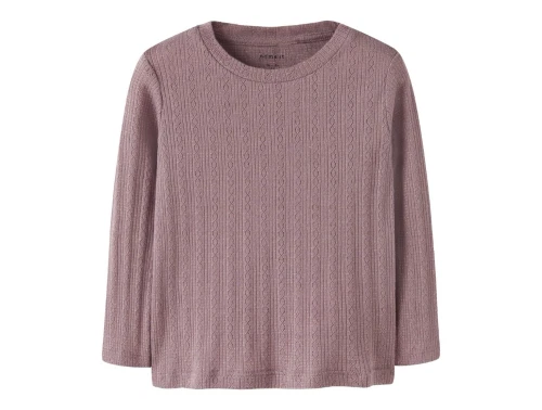 name it mini bluse toadstool med glimmerstruktur forside